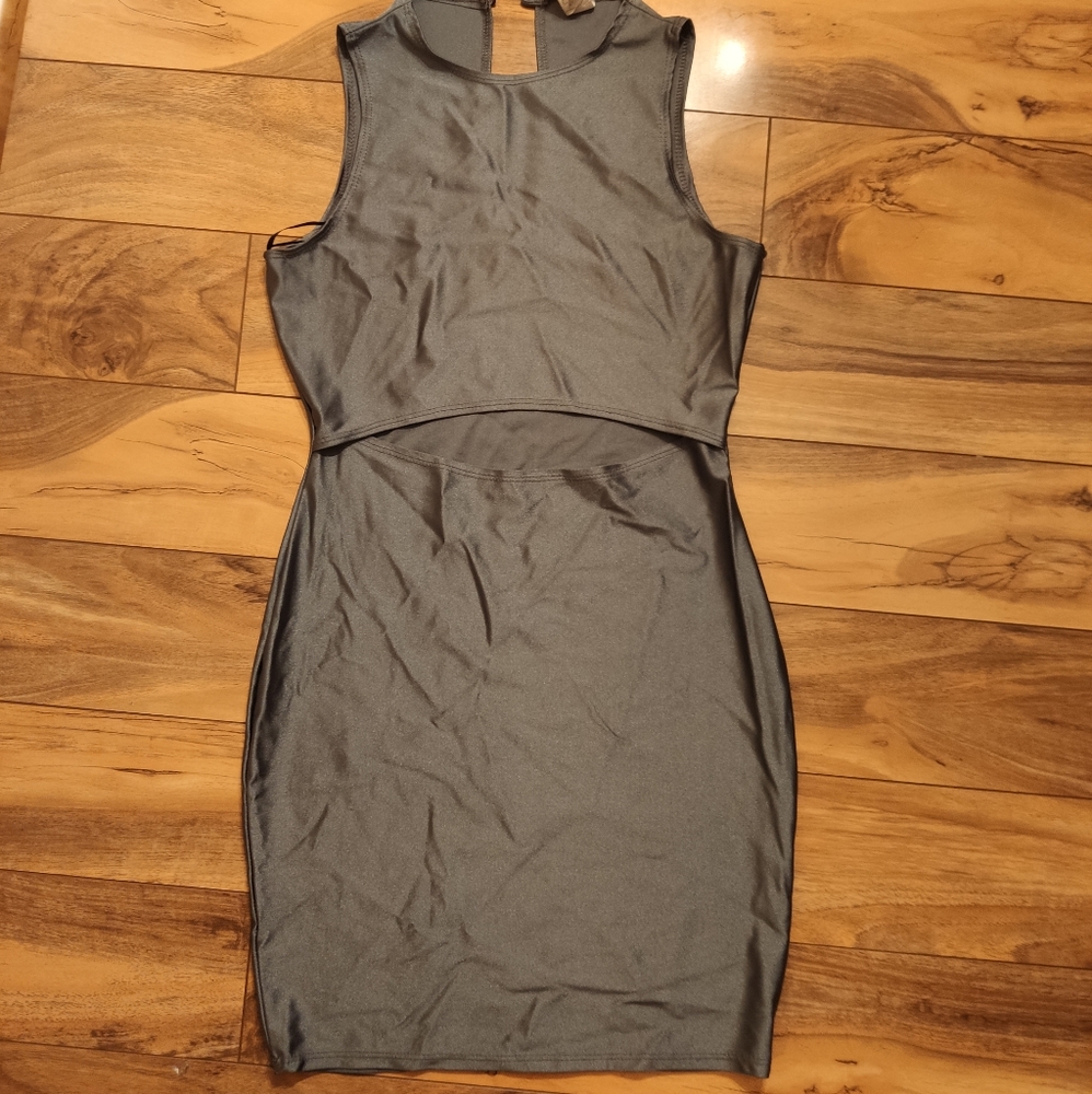 Gray mini Party Dress